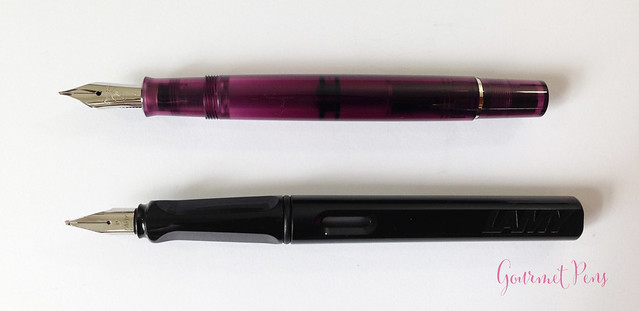 Review Pelikan M205 Classic Amethyst Fountain Pen @AppelboomLaren (4)