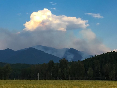 fire montana unitedstates smoke eureka tenlakesscenicarea kootenainationalforest marstonfire