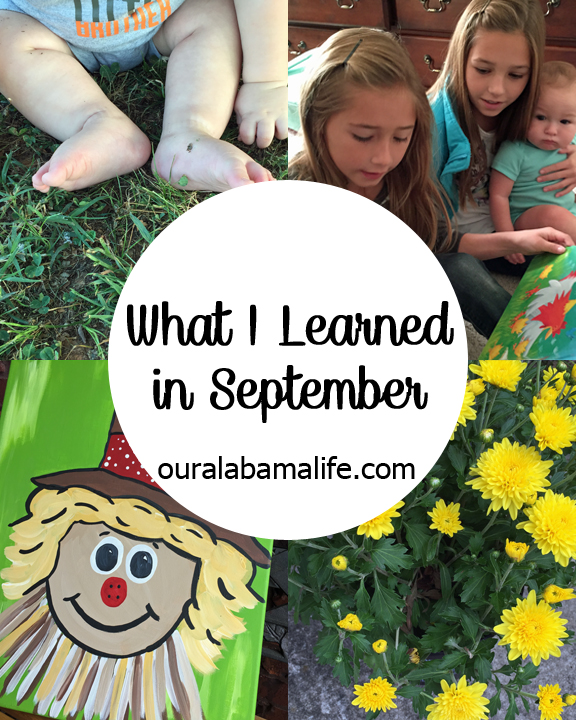 What I Learned September