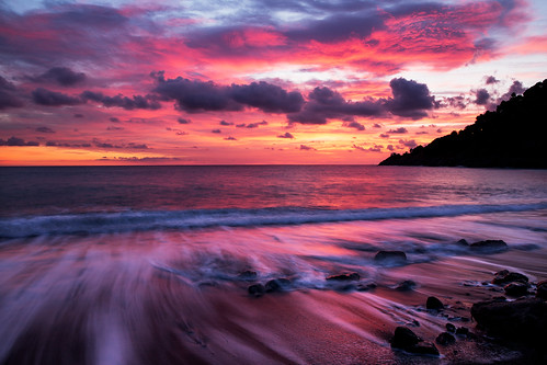 longexposure sunset beach tramonto nuvole mare liguria spiaggia bonassola enricocusinatti