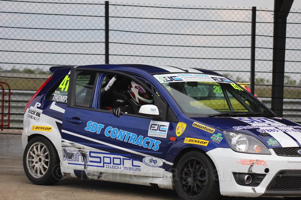Race 2 at the BRSCC Fiesta Junior Championship, Rockingham, Sept 2015