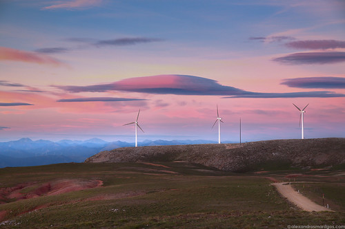 greece windfarm patra windturbines panachaikomountain