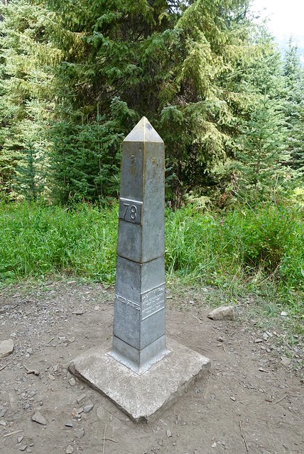 Monument 78, US-Canada border