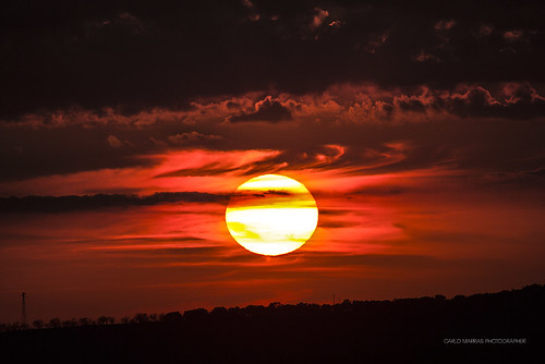 sunset sun digitaltool carlomarrasphoto