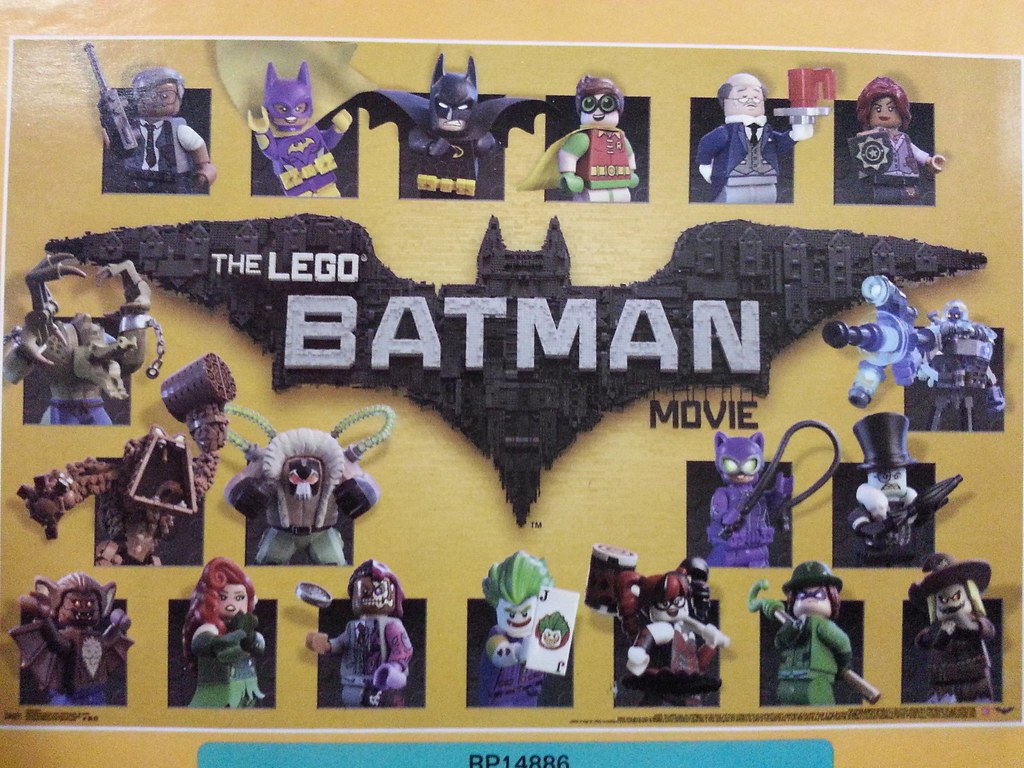 New poster for the Lego Batman Movie.