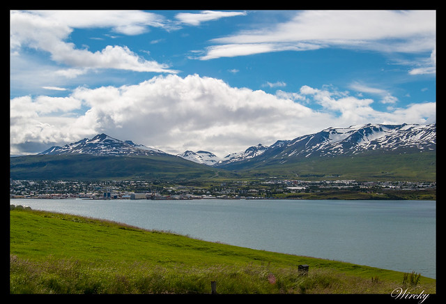 Fiordo Eyjafjördur en Akureyri