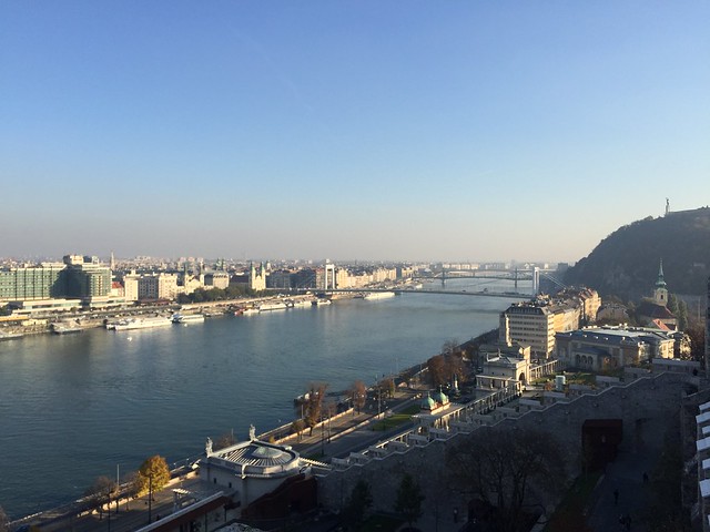 Buda castle scenery from the watch tower