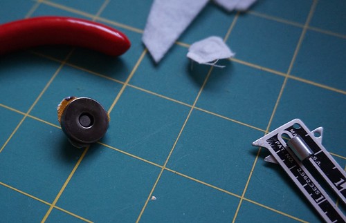 Repairing a Magnetic Snap Bag Closure