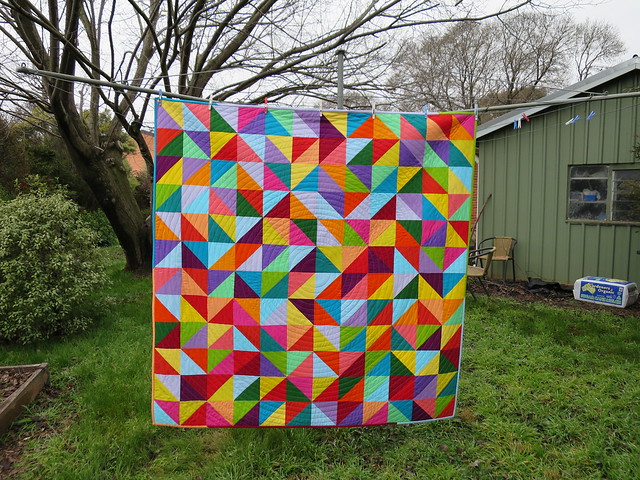 The Problematic Apricot - a group quilt