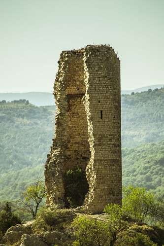 panorama españa tower landscape spain ruins huesca torre view paisaje medieval arabic ruina ruinas remains osca restos cinca torreciudad vigilancia aragón árabe vigía secastilla