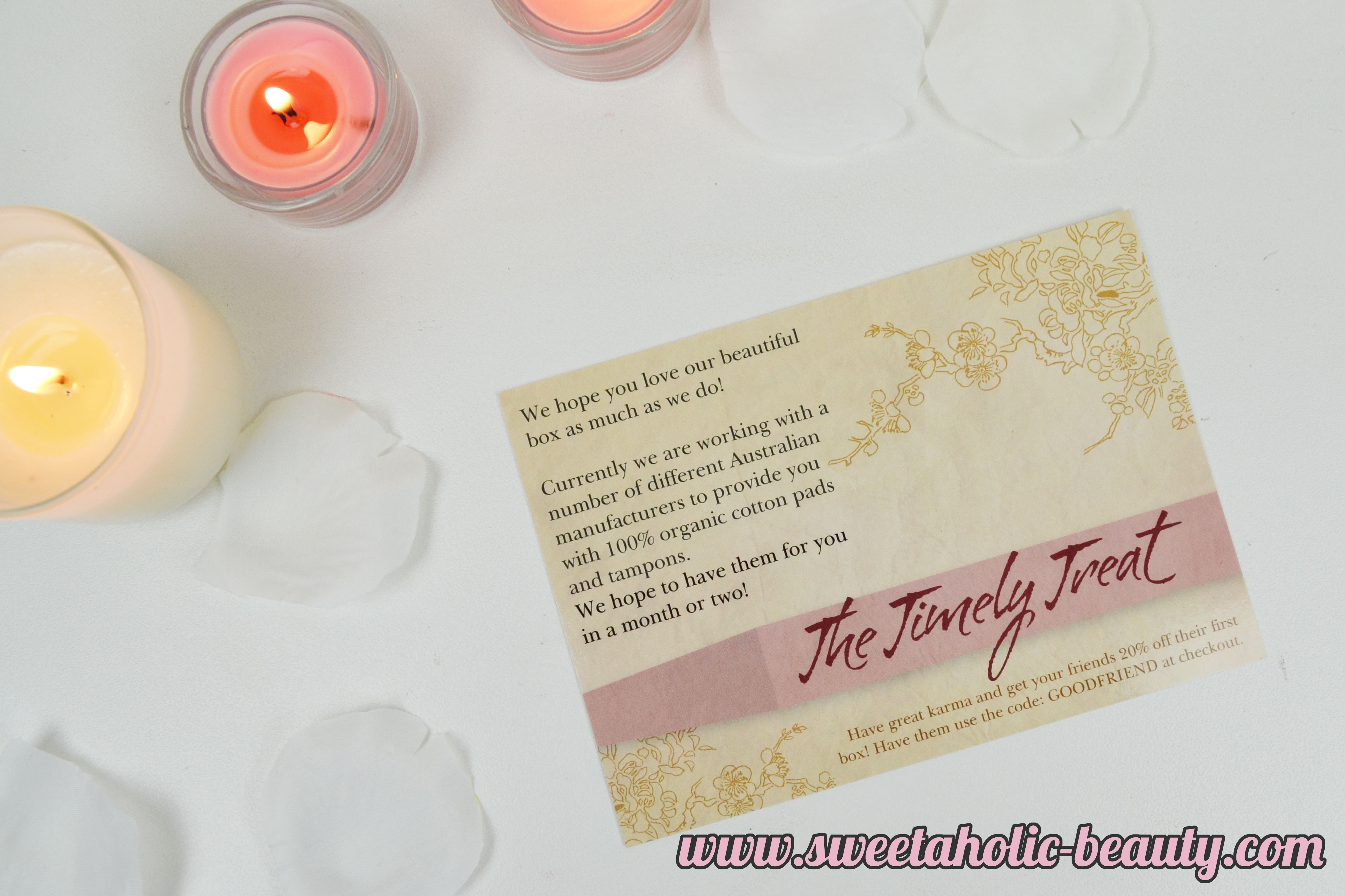 The Timely Treat Review - Sweetaholic Beauty