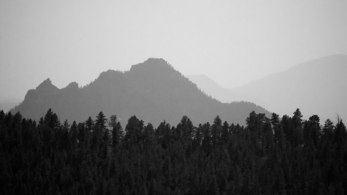 trees sky bw mountains fog landscape us colorado extreme hike trail steep strenuous reynoldspark