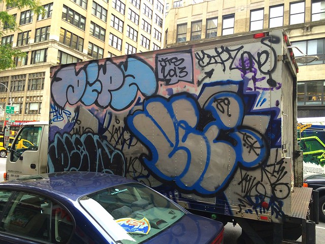 graffiti truck