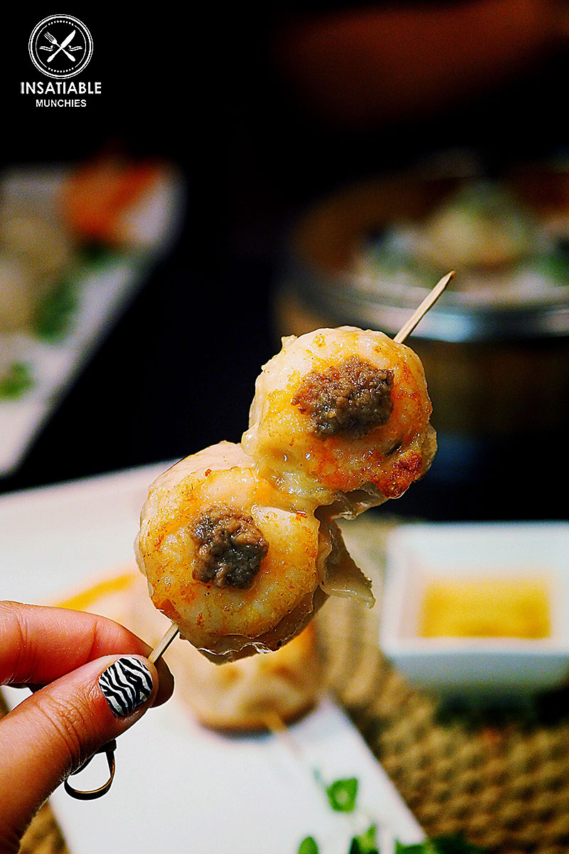 Truffle Dumpling Skewer, $12.80, from Luyu and Yum Yum: Sydney Food Blog Review