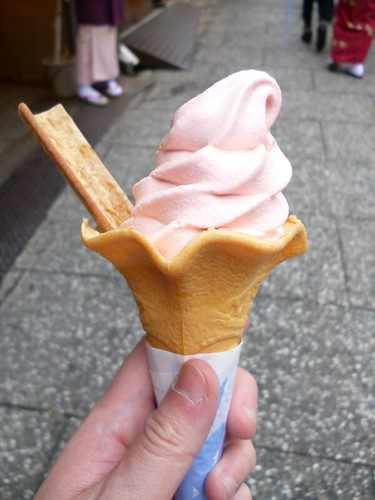 soft ice cream sakura