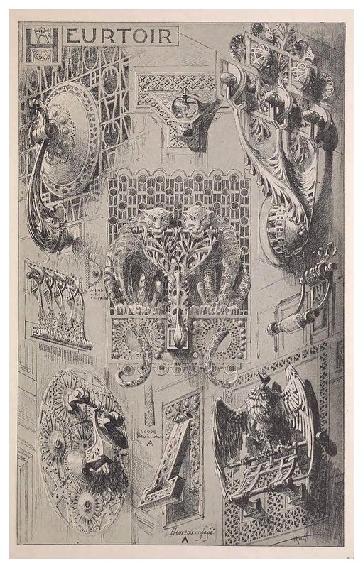 008-Aldabas-Esquisses Décoratives- 1905- Rene Binet