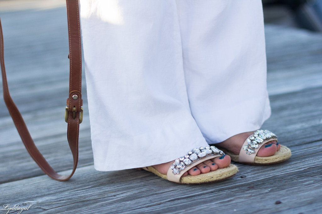 white linen pants, striped tee, panama hat, jeweled sandals-9.jpg