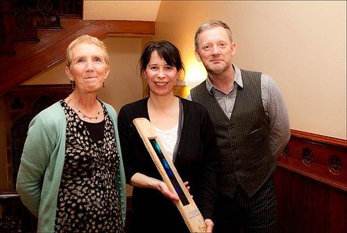 Ann Cleeves, Helen Grant and Doug Henshall, by Dale Smith