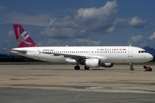 Excalibur A320-212 G-BWCP GRO 13/09/1995