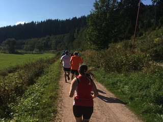 Stauseelauf Vöhrenbach (11.5K race/11,5 km Lauf), 25th September 2016, Black Forest, Baden, Germany