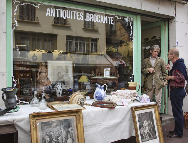Antiques / Brocante shop @ Bagnoles-de-l'Orne
