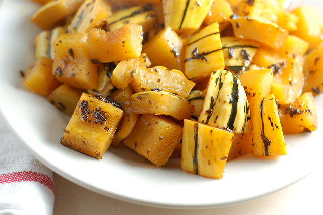 Cider-Glazed Delicata Squash with Rosemary & Sage by Eve Fox, the Garden of Eating, copyright 2015