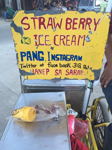 strawberry ice cream, Baguio
