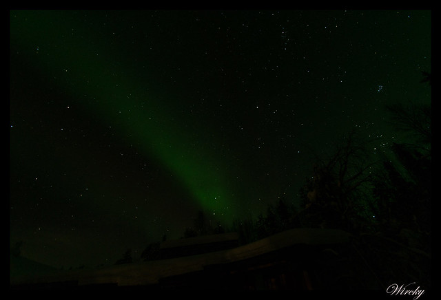 Laponia aurora boreal - Aurora boreal