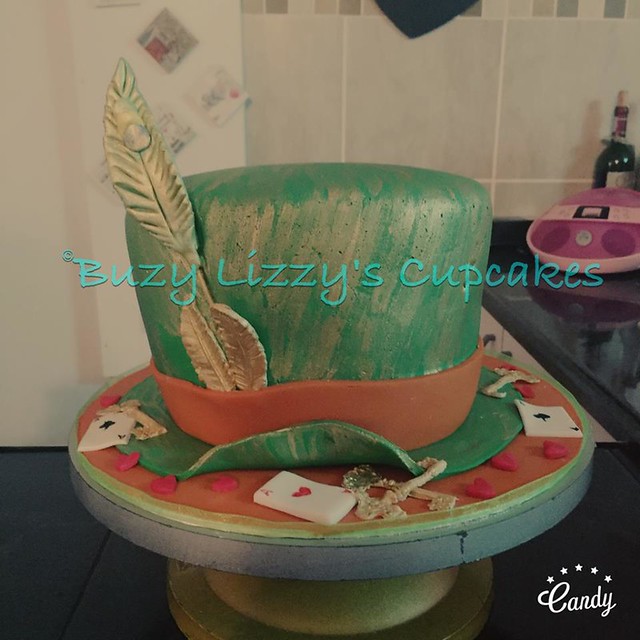 Madhatter Cake by Elizabeth De Lange of Buzy Lizzy's cupcakes