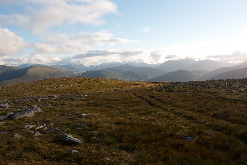 Looking south from Garbh-beinn