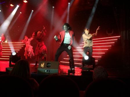 Michael Jackson tribute show on MSC Armonia