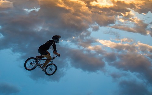 gwinnett county fair lawrenceville ga georgia biker sunset clouds