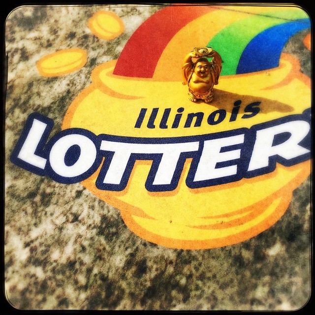 Buddha Checks Out Illinois Lottery