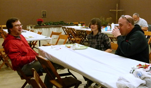 santa christmas family church pennsylvania treats fooddinner venangocounty gettogethermiller