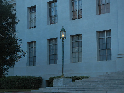 DSCN4461 _ Lamp outside Sproul Hall, UC Berkeley