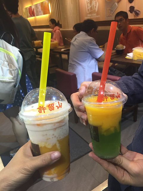 eto na naman,  Hui Lau Shan,  mango with pomelo