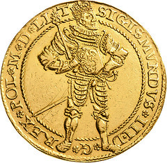 Poland Sigismund III portugalöser obverse