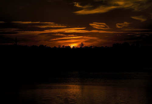 trees sun lake silhouette clouds reflections dark louisiana patterns oxbow bossiercity redriverwildliferefuge sonya7rii