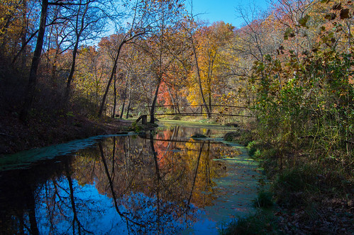 water autumn naturalfallsstatepark reflection fall d3200 oklahoma nature colcord unitedstates us