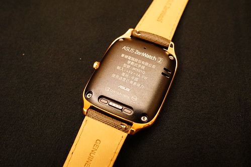 ASUS 華碩高CP值智慧錶第二代 Zenwatch 2 真皮布朗尼簡易開箱