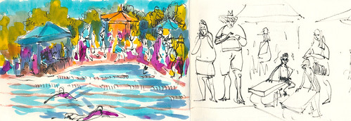 Sketchbook #91: Swimming!
