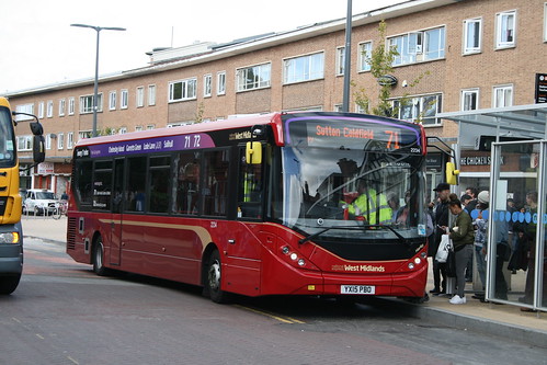 NX West Midlands 2234 on Route 71, Solihull