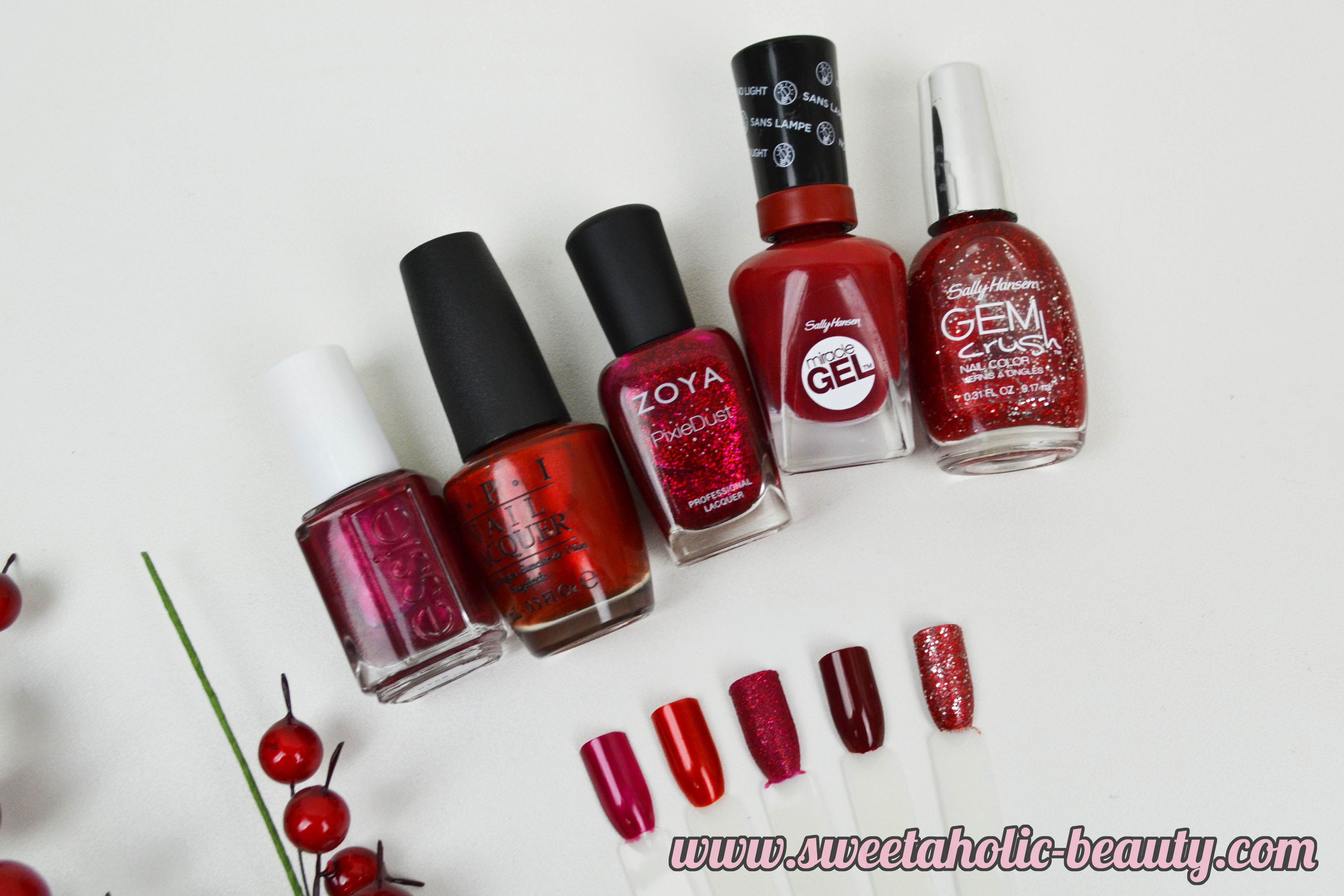 The Perfect Red: Nails - Sweetaholic Beauty