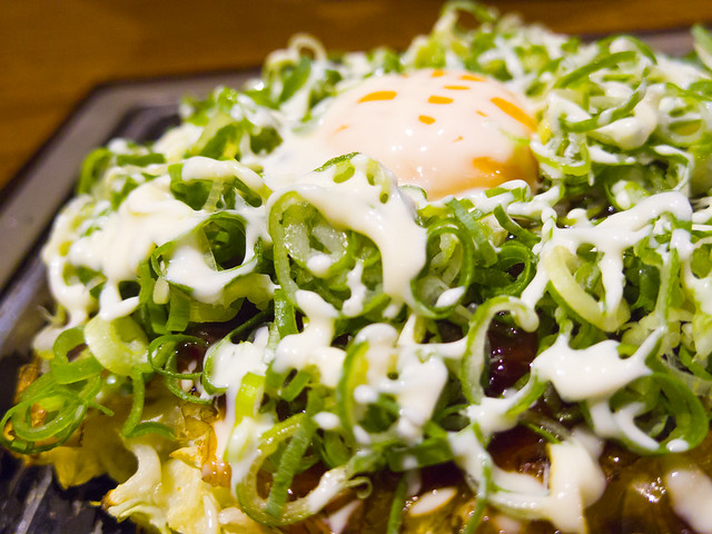 Okonomiyaki @ Wahhahha Fugetsu Shinjuku