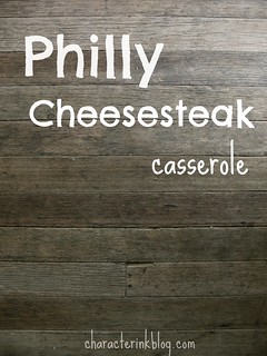 Philly Cheesesteak Casserole