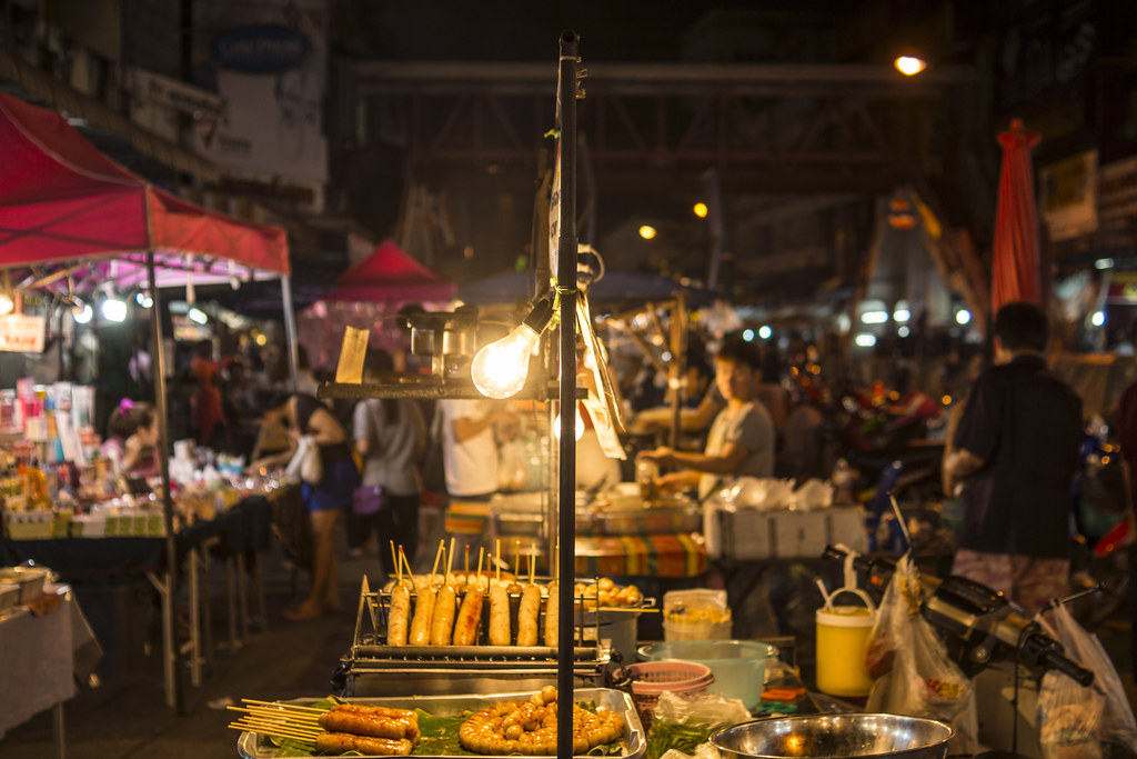 Night Market in Chiang Mai, Thailand
