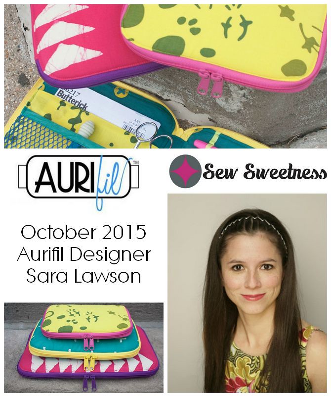Aurifil 2015 Sara Lawson Oct designers logo