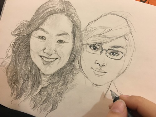 Portraits in pencil
