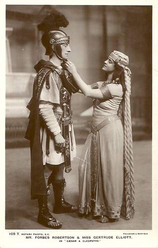Forbes-Robertson and Gertrude Elliott in Caesar and Cleopatra