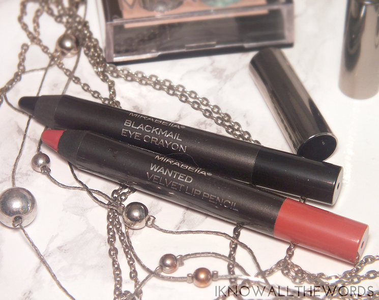 mirabella jewel thief collection holiday 2015 blackmail eye crayon wanted velvet lip pencil (2)